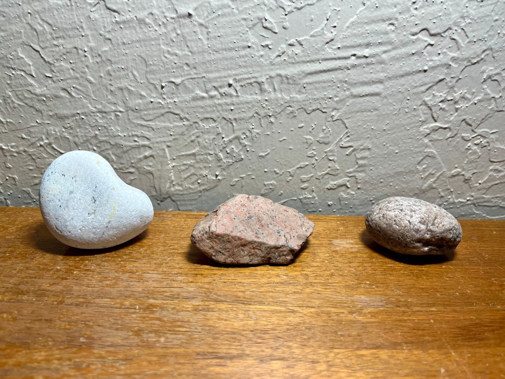 Three Rocks. One Story.